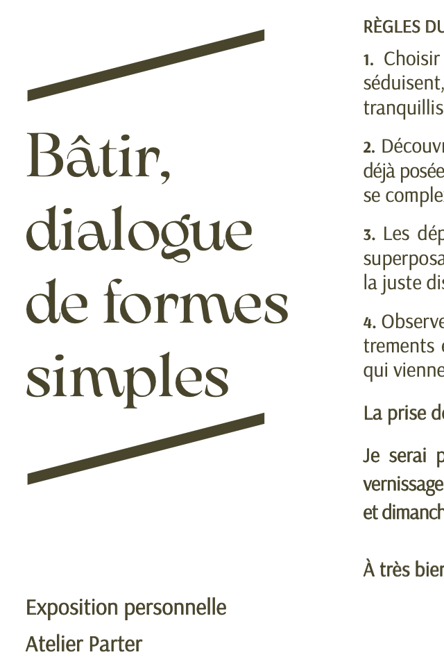 Atelier Parter